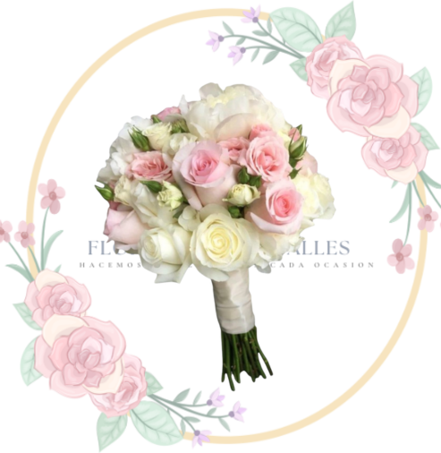 Bouquet (3) Bouquet de novia 15 Rosas"