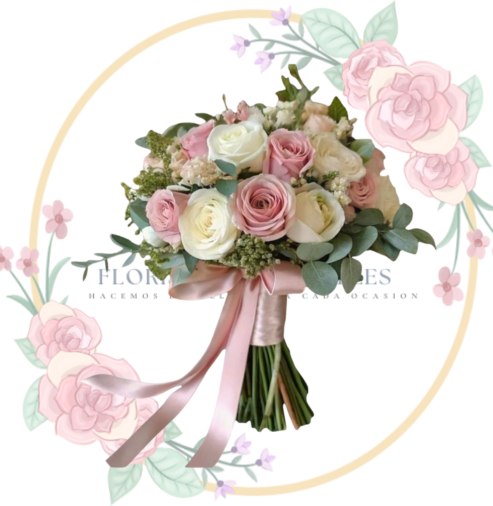 Bouquet (6) Bouquet de Novia 20 Rosas"