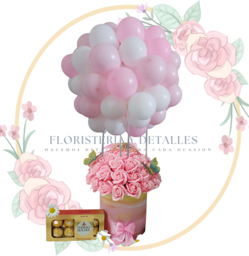 box Box 50 Rosas de Jabon, Nacimiento.