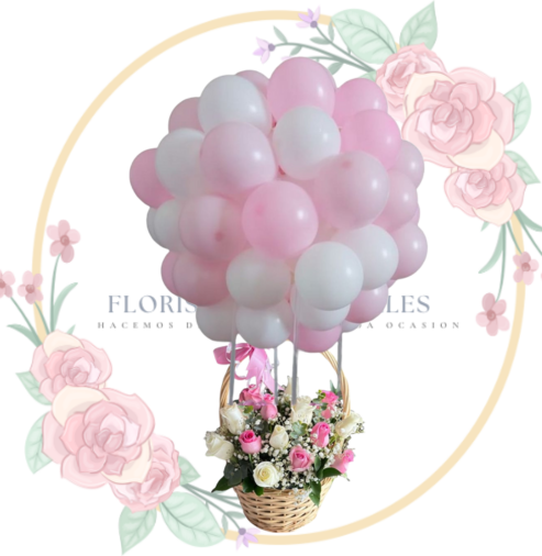 canasst Canasta de Nacimiento "Rosas"