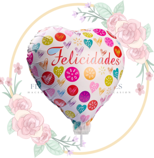 Globo Corazòn Felicidades