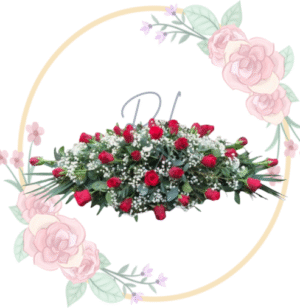 Cubre Urnas 30 Rosas