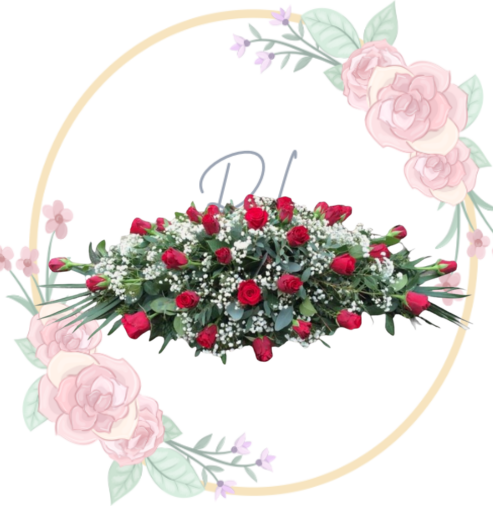 FUNEBRE Cubre Urnas 30 Rosas