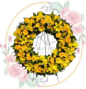 Corona Fúnebre "Hasta Siempre"