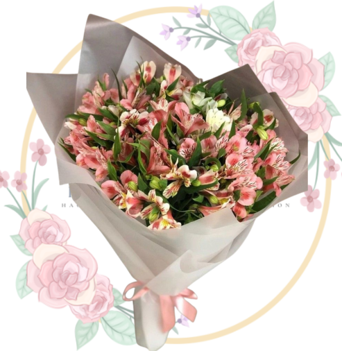 RAMOS (12) Ramo de 10 Varas de Astromelias