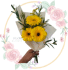 Ramo de 3 Gerberas Amarillas