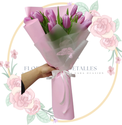 RAMOS (17) Ramo 13 Tulipanes