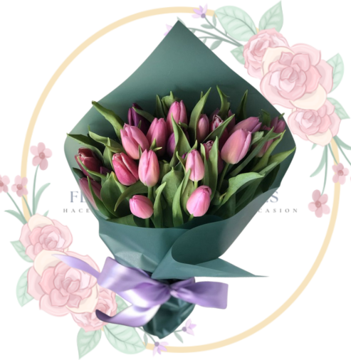 RAMOS (19) Ramo 20 Tulipanes