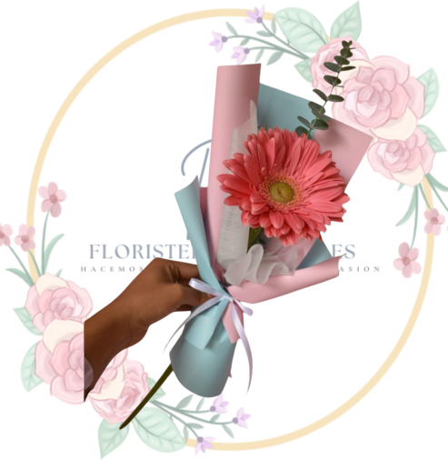 RAMO Preciosa Gerbera Arreglada