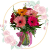 Florero 1O Gerberas