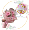 Ramo de Gerberas con Globo Metalizado
