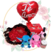 Combo Ramo Buchón y Caja Enamorados