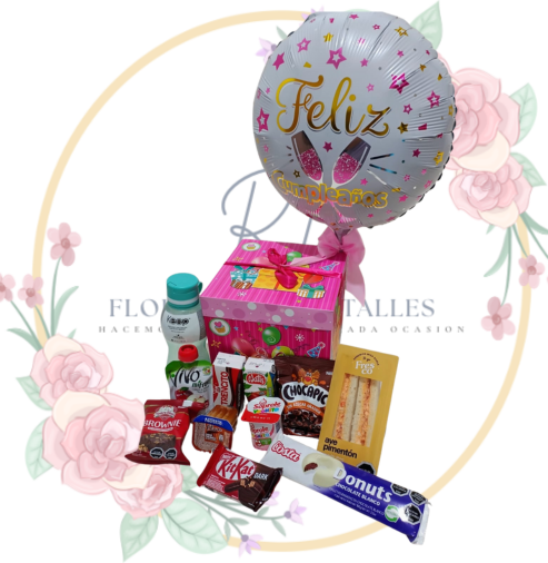 cajaregalo) Caja Desayuno Cumpleaños