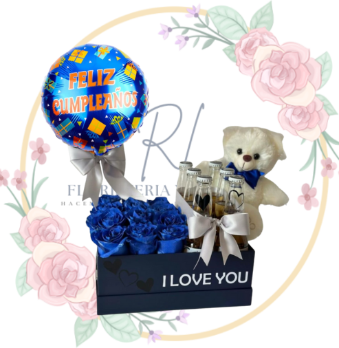 oso Box Corona de Rosas