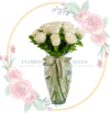 Florero 12 Rosas