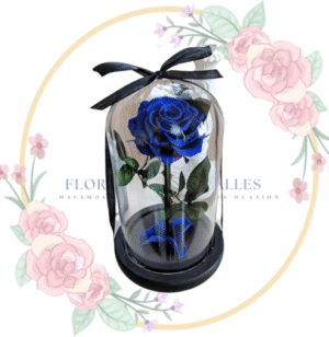 Rosa Preservada Azul