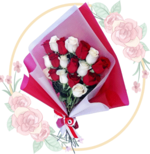 Ramo de 18 Rosas en Escala