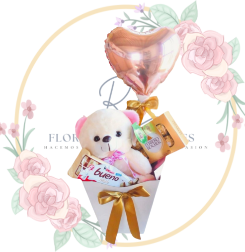 oso Box Peluche con Chocolates