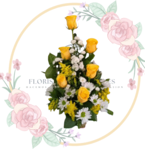 Arreglo De 6 Rosas Amarillas