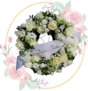 Corona Fúnebre Paz A Su Alma"
