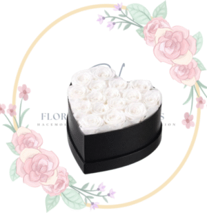 Box Corazón 16 Rosas"