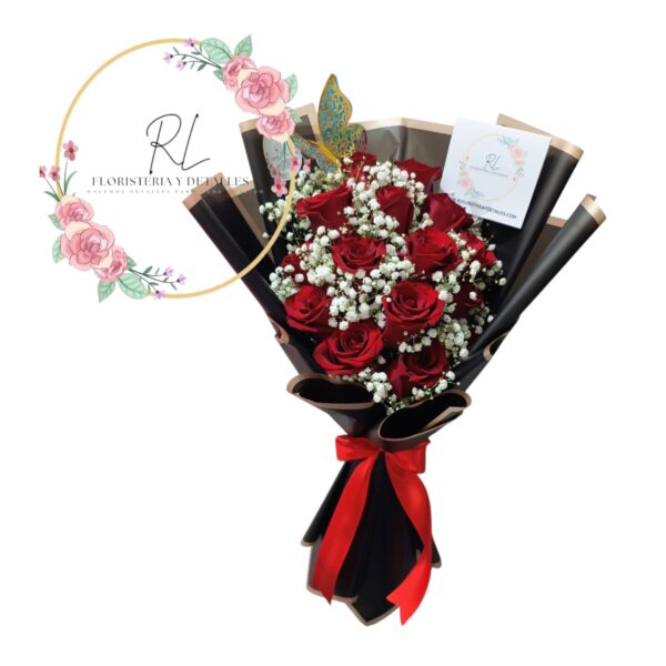 Hermoso ramo iluminado