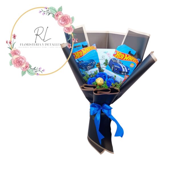 Ramo hotwheels rosas eternas