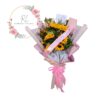 Ramo 10 girasoles con cinta