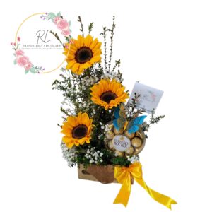 ARREGLO 3 RAZONES PARA ENAMORAR CON BOMBONES