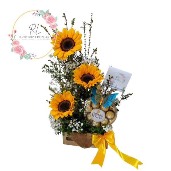 ARREGLO 3 RAZONES PARA ENAMORAR CON BOMBONES