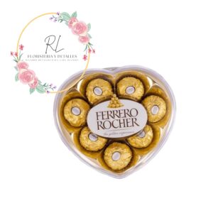 Bombón Ferrero corazón x8