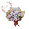PRECIOSO RAMO DE ROSAS LILAS CON FOLLAJE